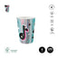 SET 6UDS VASO CARTON PARTY MUSIC IRIDISCENTE 270CC | AMBER MOOD OH YEAH | 1 UNIDAD | 8435557723867