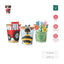 SET 6UDS VASO CARTON CON FUNDA GRANJA DISEÑO SURTIDOS 270C | AMBER MOOD OH YEAH | ENVASE 32 UDS. UNIDAD | 8435557730681