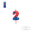 Vela Nº2 Spider 6 cm Amber Mood Oh Yeah