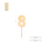 Vela Nº8 Nude 6 cm Amber Mood Oh Yeah