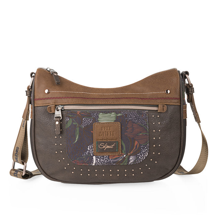 👜 BOLSO BANDOLERA CURVO MUJER - SKPAT FIORELLA 👜 BOLSO BANDOLERA CURVO MUJER - SKPAT FIORELLA