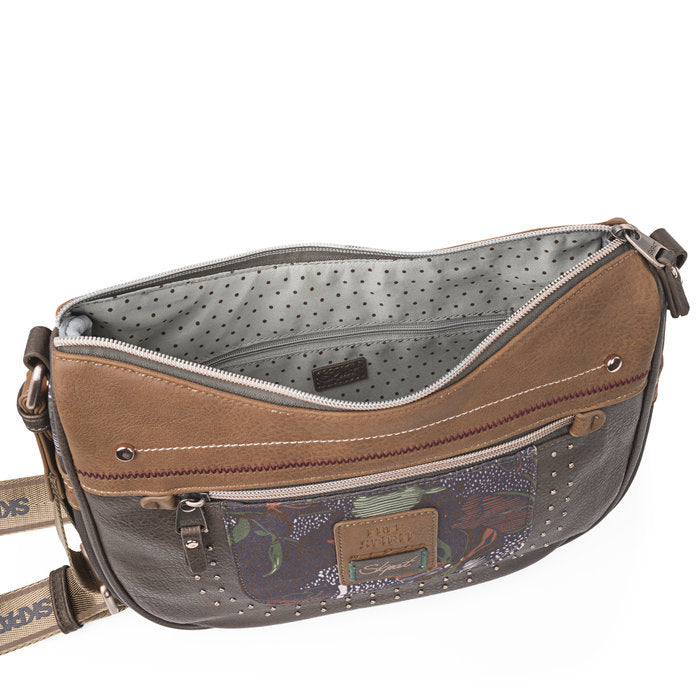 👜 BOLSO BANDOLERA CURVO MUJER - SKPAT FIORELLA 👜 BOLSO BANDOLERA CURVO MUJER - SKPAT FIORELLA