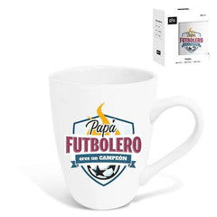 TAZA 344ML PAPA FUTBOLERO | DCASA | 1 UNIDAD | 8435683238525