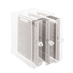 JOYERO VERTICAL 3 CAJONES GRIS | DCASA | 1 UNIDAD | 8435683252866