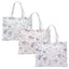 Bolsa Algodón XL Flores Colores Surtidos Marca DCASA