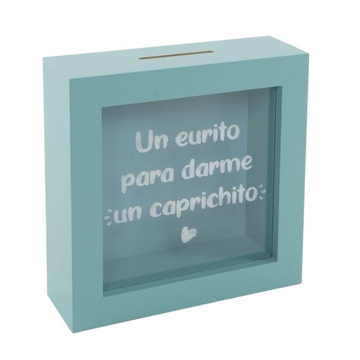 HUCHA DE MADERA CAPRICHO | DCASA | 1 UNIDAD | 8435683293463