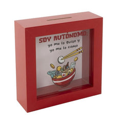 HUCHA DE MADERA AUTONOMO | DCASA | 1 UNIDAD | 8435683293494