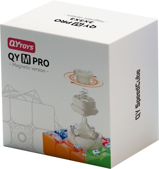 CUBO 3X3 M PRO MAGNETIC STICKERLESS | QIYI | 1 UNIDAD | 8435691400075