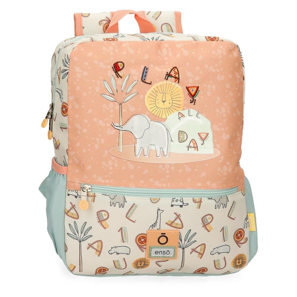 MOCHILA INFANTIL ENSO PLAY ALL DAY 32 CM ADAPTABLE A CARRO | ENSO