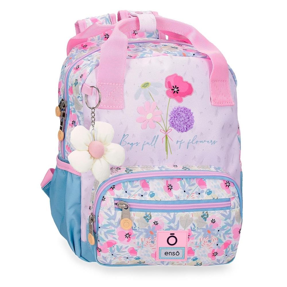 MOCHILA ENSO FULL OF FLOWERS CON CARRO | ENSO