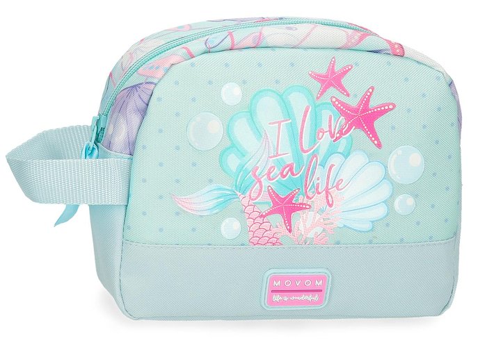 ESTUCHE CON ASA MOVOM SEA LIFE CINCO COMPARTIMENTOS | JOUMMA BAGS