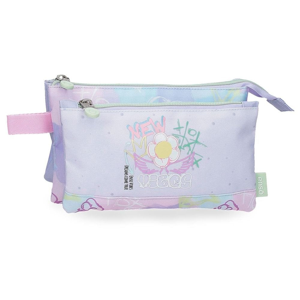 ESTUCHE ENSO NEW VIBES LILA TRES COMPARTIMENTOS | ENSO