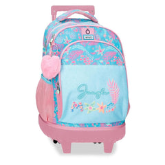 MOCHILA COMPACT ENSO JUNGLE MOOD AZUL | ENSO