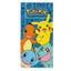 TOALLA MICROFIBRA NIÑO POKEMON INICIALES 70 X 140 CM | NEW IMPORT SL | 1 UNIDAD | 8435746908242