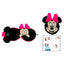 Cojín viaje 2 en 1 con cremallera y antifaz Minnie