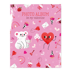 ALBUM FOTO SOFT 96 BOLSILLOS 13X20CM BE MY VALENTINE | 1 UNIDADES | (GRUPO ERIK EDITORES)