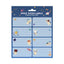 Etiquetas escolares Viaje Espacial Grupo Erik, pack 16 (Pack 10 uds)