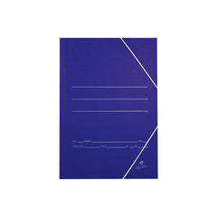 CARPETA FOLIO GOMAS SOLAPAS CARTON AZUL | 20 UNIDADES | (MANIPULADOS MARIOLA S,L,)