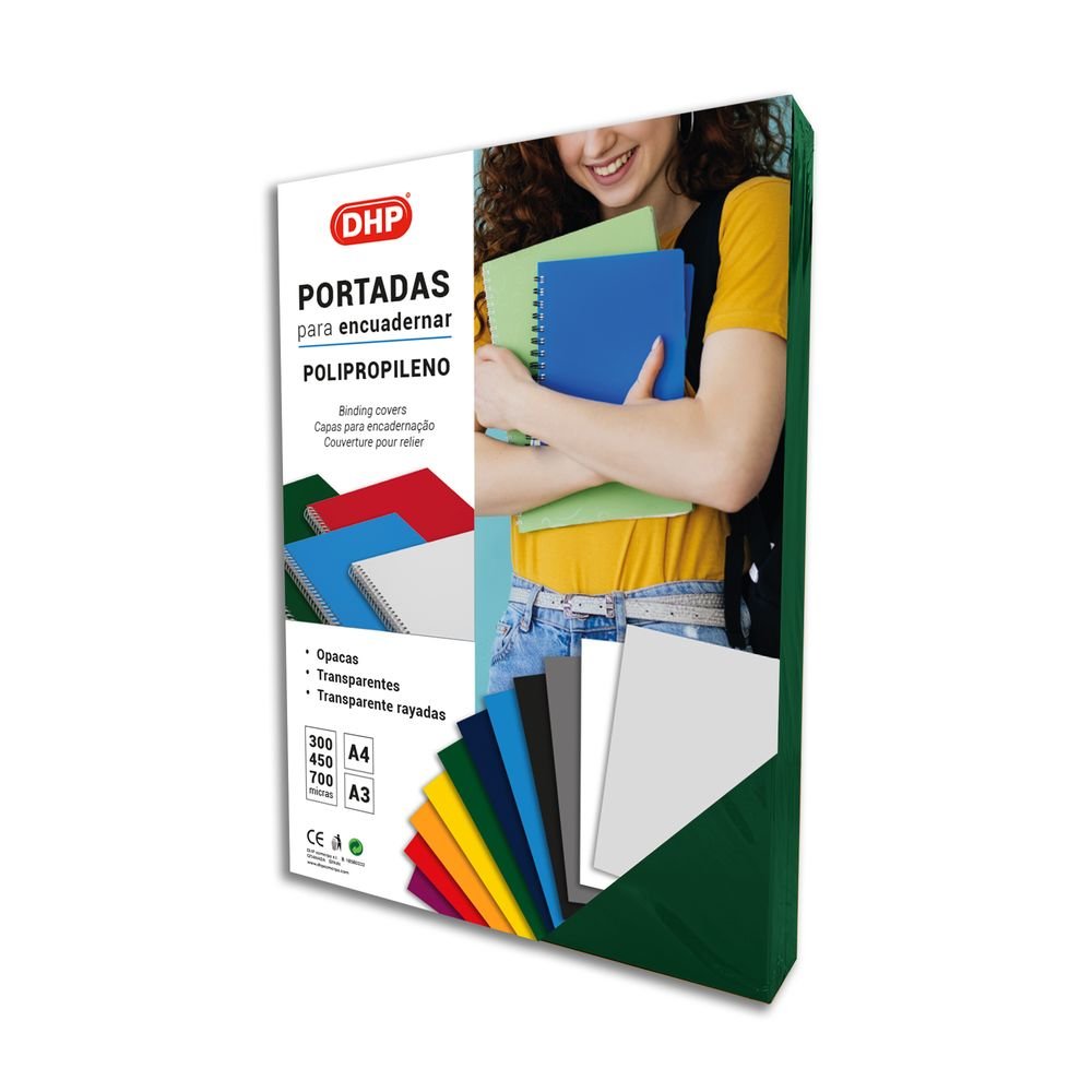 PORTADA PP 0,70 MM A4 11 VERDE OSCURO P/50 | 50 UNIDADES | (DHP COMERPA SLU)