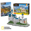 PUZZLE 3D CASTILLO NEUSCHAWANSTEIN | PUZZLES 3D CUBIC FUN | 1 UNIDAD | 8436536809923