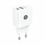 Cargador Tech One Tech Basik Usb-a + Usb-c Blanco