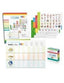 Planificador Visual con Velcro Adhesivo Diario (Geu) - 8436548139582