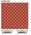 PAPEL REGALO BOBINA KRAFT 62CM LUNARES FONDO ROJO | ANDINA | 1 UNIDAD | 8436557052063