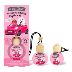 AMBIENTADOR COCHE COLGANTE CON PINZA FRESA NATA TFC | THE FRUIT COMPANY | 1 UNIDAD | 8436559712248