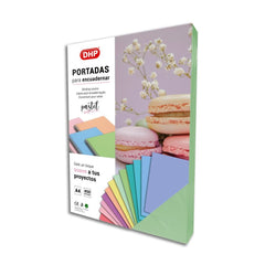PORTADA PP 0,45 MM A4 9 VERDE PASTEL P/100 | 100 UNIDADES | (DHP COMERPA SLU)
