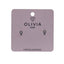 Pendientes Woman Hipoalergénicos Bañados en Plata de Ley Olivia Luxury