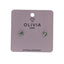 PENDIENTES CORAZON HIPOALERGENICO BAÑADOS EN PLATA DE LEY | OLIVIA LUXURY | 1 UNIDAD | 8436589362888