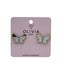 PENDIENTES BUTERFLY HIPOALERGENICO AQUA BOHEMIA | OLIVIA LUXURY | 1 UNIDAD | 8436589367289