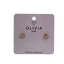 Pendientes Rosa Hipoalergenico Bañado en Oro Rosado de 24K Olivia Luxury