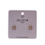 Pendientes Herradura Hipoalergénicos Bañados en Oro Rosado Olivia Luxury