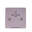 Pendientes Perla Cristal Hipoalergenicos Rivoli Peridot Olivia Luxury
