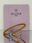 Pulsera Fantasy Ocre Flower Adaptable con Charms Olivia Luxury