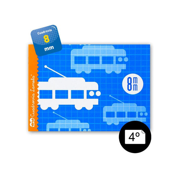 Bloc Espiral Estándar Liso 16H 90g | Lamela | Cartón | Formato Estándar | Pack 25 Unidades