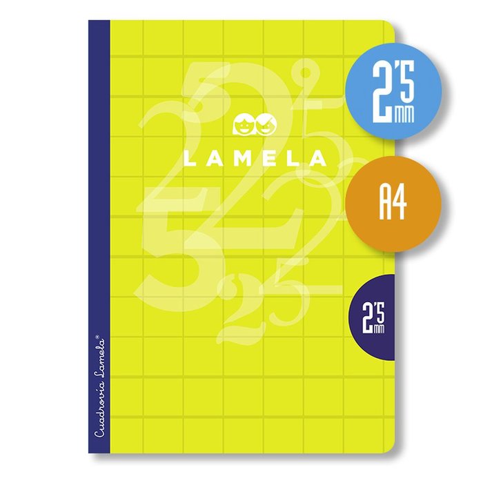 Bloc Espiral Estándar Liso 50H 90g | Lamela | Cartón | Formato Estándar | Pack 10 Unidades