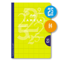 Bloc Espiral Estándar Liso 50H 90g | Lamela | Cartón | Formato Estándar | Pack 10 Unidades