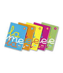 Bloc Espiral Estándar Liso 50H 90g | Lamela | Polipropileno | Formato Estándar | Pack 5 Unidades