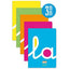 Bloc Espiral Estándar Liso 50H 90g | Lamela | Polipropileno | Formato Estándar | Pack 5 Unidades