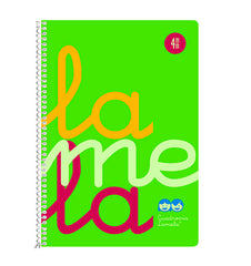 Bloc Espiral Estándar Liso 80H 90g | Lamela | Cartón | Formato Estándar | Pack 5 Unidades