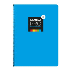 BLOC CUARTO FLUOR PP CUADROVIA 5MM 90G 6 COLORES SURTIDO | 6 UNIDADES | (LAMELA)