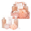Bandeja rejilla set de baño 5p perfumado bronze IDC