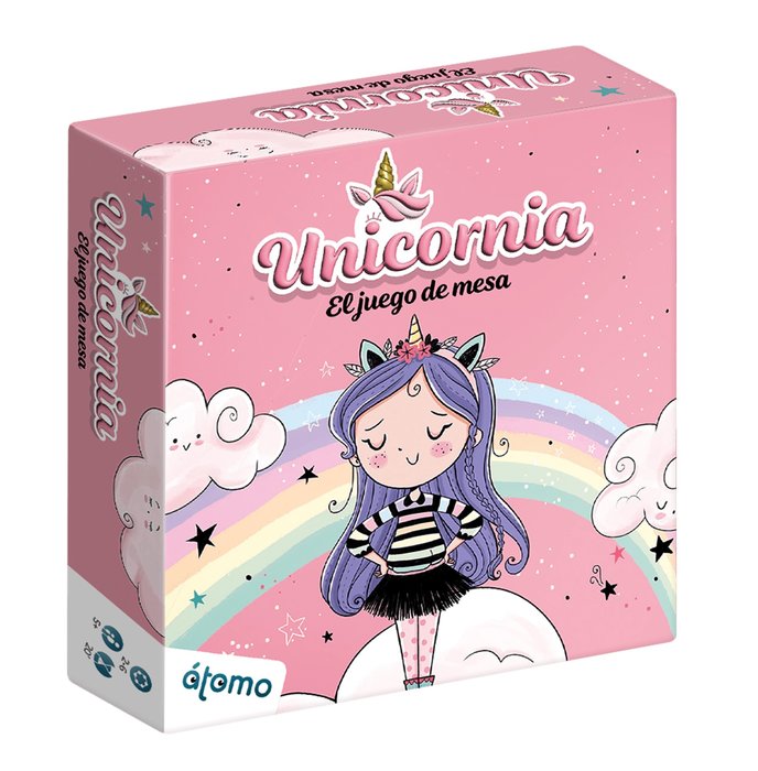 JUEGO DE MESA UNICORNIA | ATOMO | 1 UNIDAD | 8437018229802