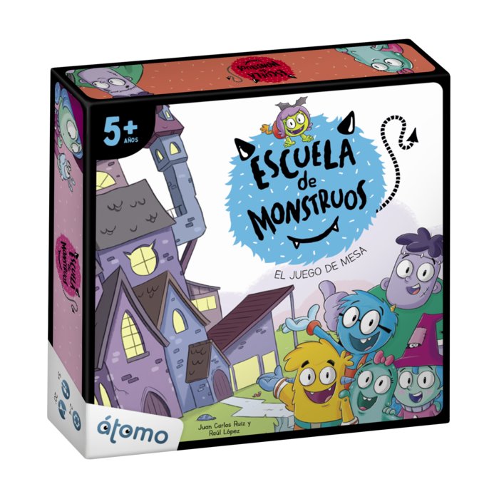 JUEGO DE MESA ESCUELA DE MONSTRUOS | ATOMO | 1 UNIDAD | 8437018230082