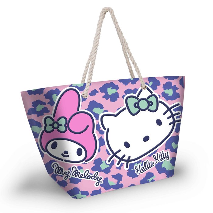 BOLSO DE PLAYA SOLEIL HELLO KITTY SAFARI | KARACTERMANIA S,L, | 1 UNIDAD | 8445118086669