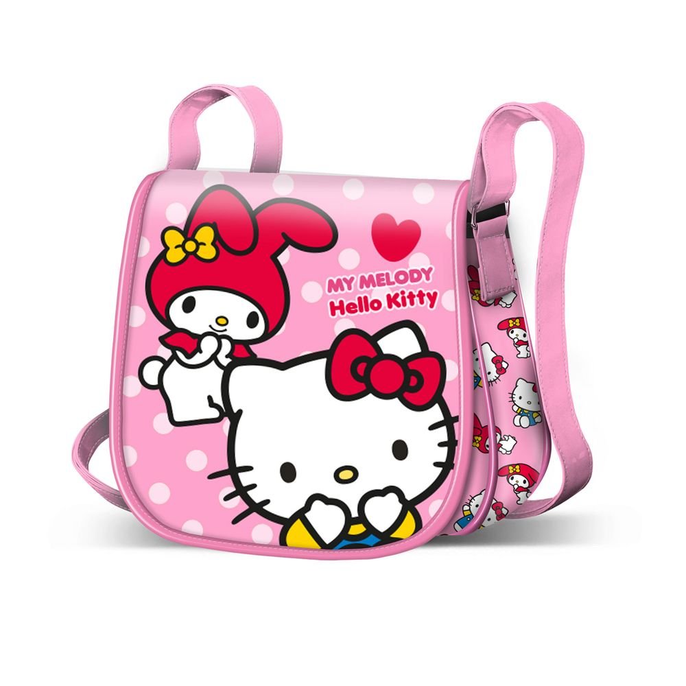 BOLSO INFANTIL CON SOLAPA MUFFIN MINI HELLO KITTY LOVELY | KARACTERMANIA S,L, | 1 UNIDAD | 8445118092349