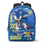 Mochila escolar con bolsillo Sonic Go Karactermania
