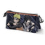 Estuche Portatodo Triple Naruto Shadow Karactermania